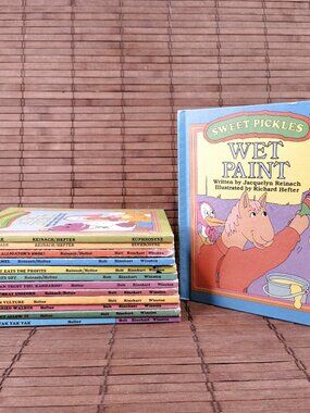 Lot 13 Sweet Pickles Vintage Hardcover Weekly Reader Picture Books